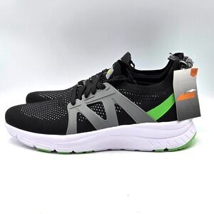 Avia Men's Quickflash Running Sneakers Black Green Size 12